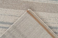 Modern Vloerkleed – Gene Lijnen Crème/Blauw