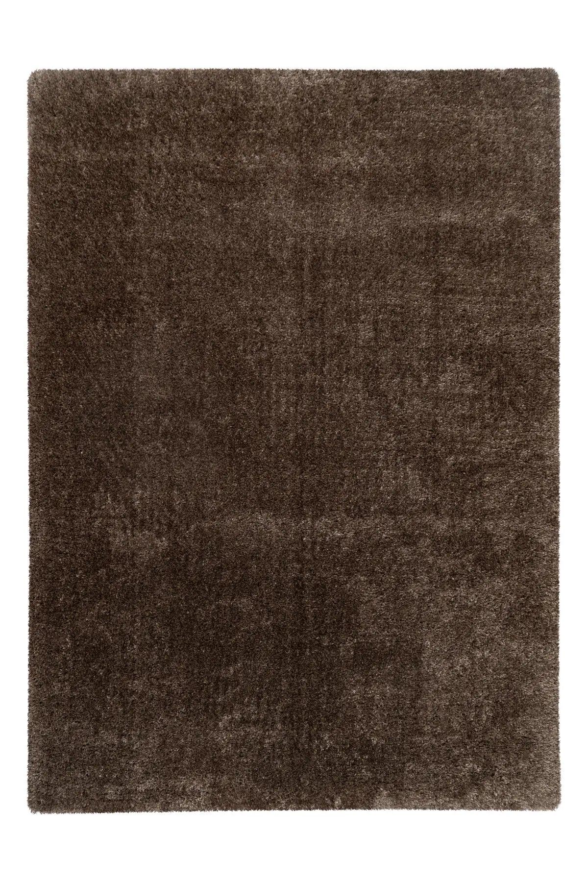 Fluffy Vloerkleed - Glamour Effen Taupe