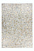 Leren Vloerkleed – Rocket Geometrisch Crème/Goud