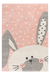 Kindervloerkleed – Australia Konijn Roze