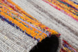 Wollen Vloerkleed – Duarte Strepen Naturel/Rood