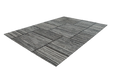 Wollen Vloerkleed – Phoenix Blokken Naturel/Grijs