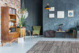 Wollen Vloerkleed – Phoenix Blokken Naturel/Grijs