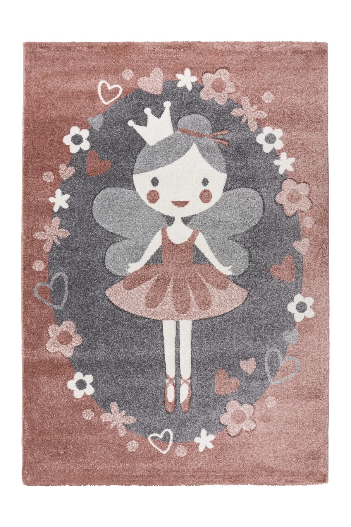 Kindervloerkleed - Happy Prinses Multikleur