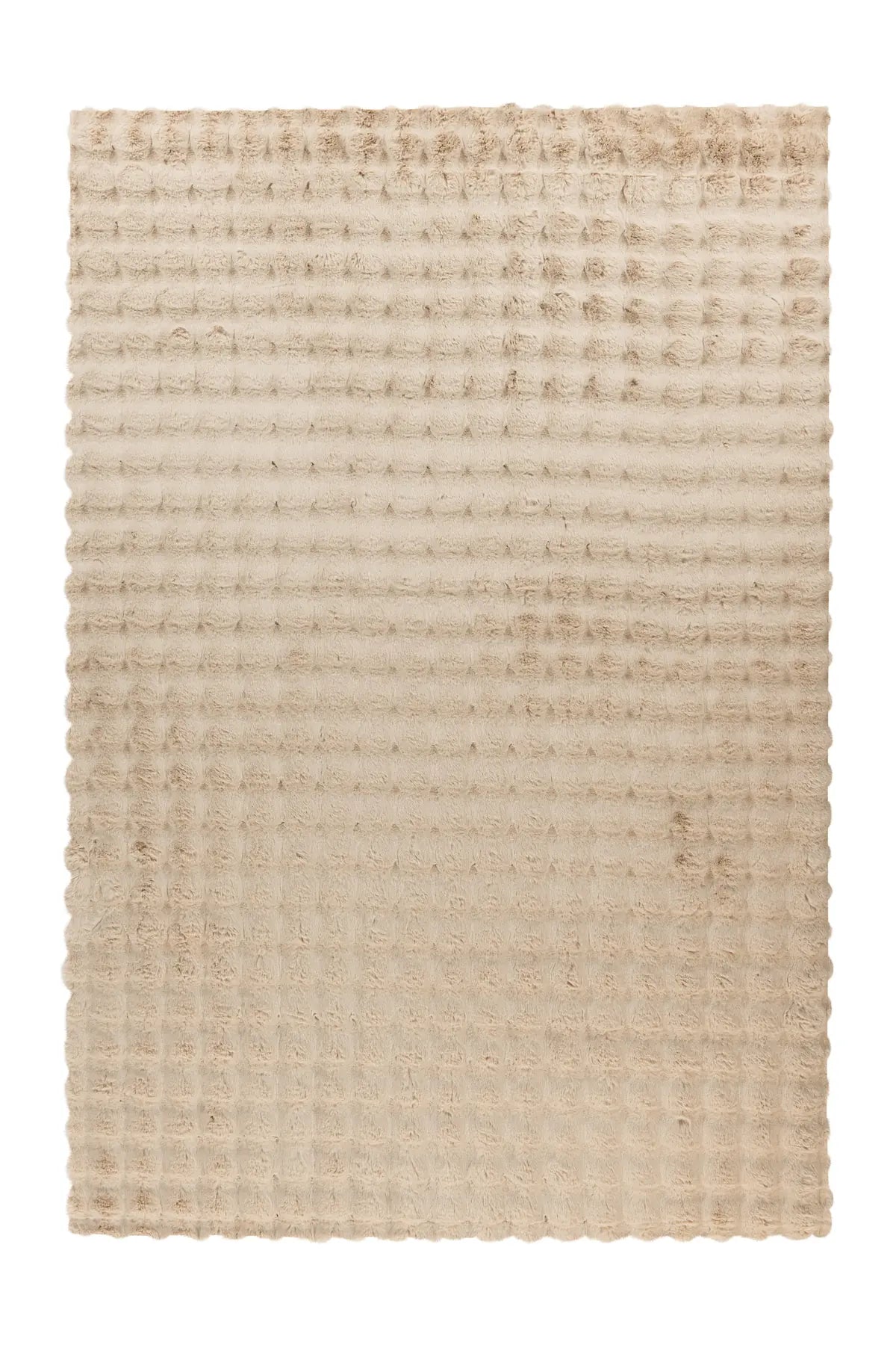 Hoogpolig Vloerkleed - Harmony Ribbels Beige