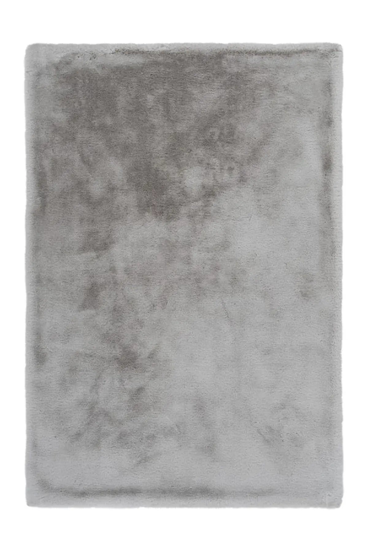 Fluffy Vloerkleed - Heaven Effen Zilver