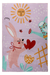 Kindervloerkleed – Wonder Konijn Roze