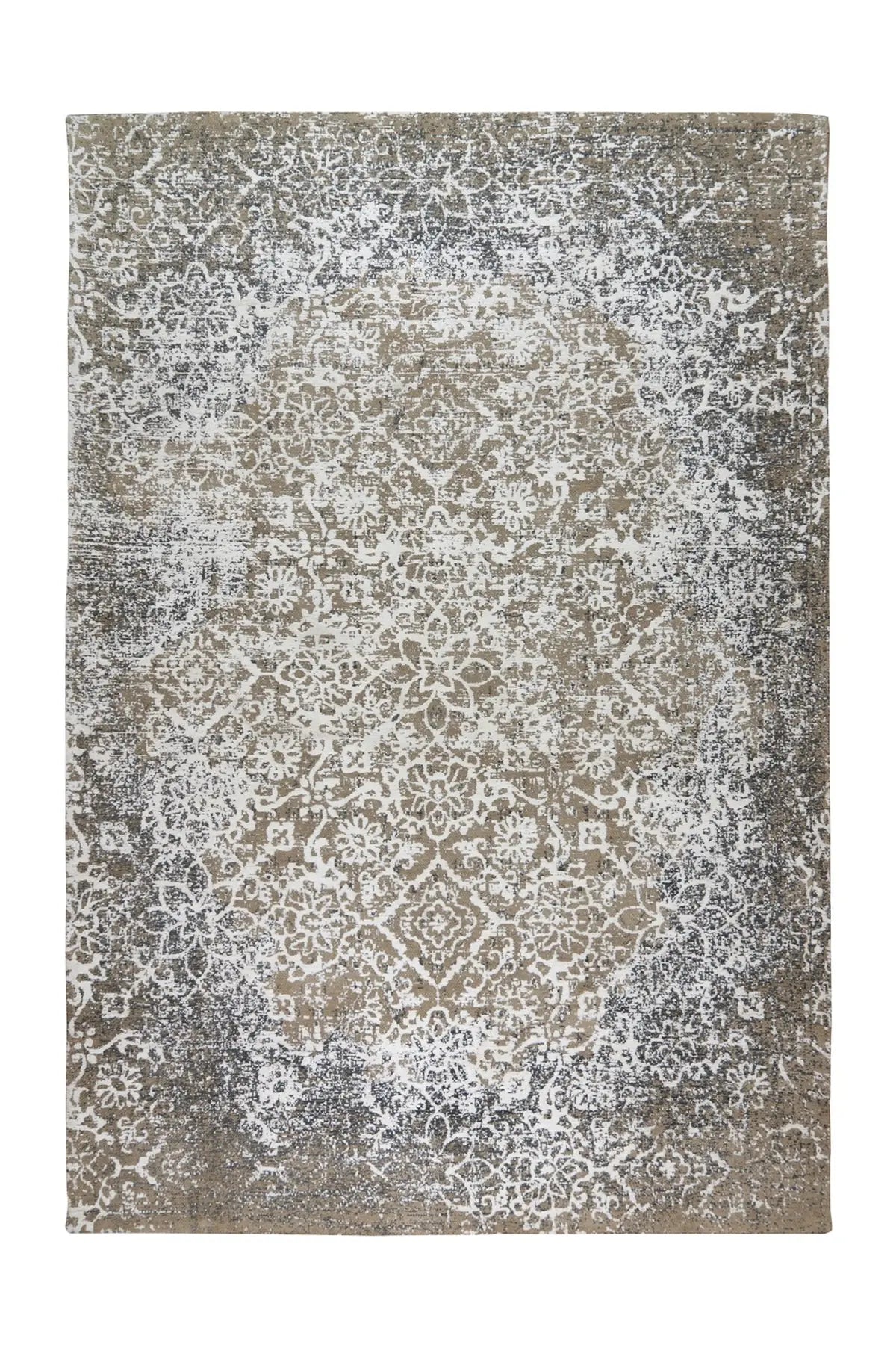 Vintage Vloerkleed - River Ornamenteel Olijfgroen/Multi