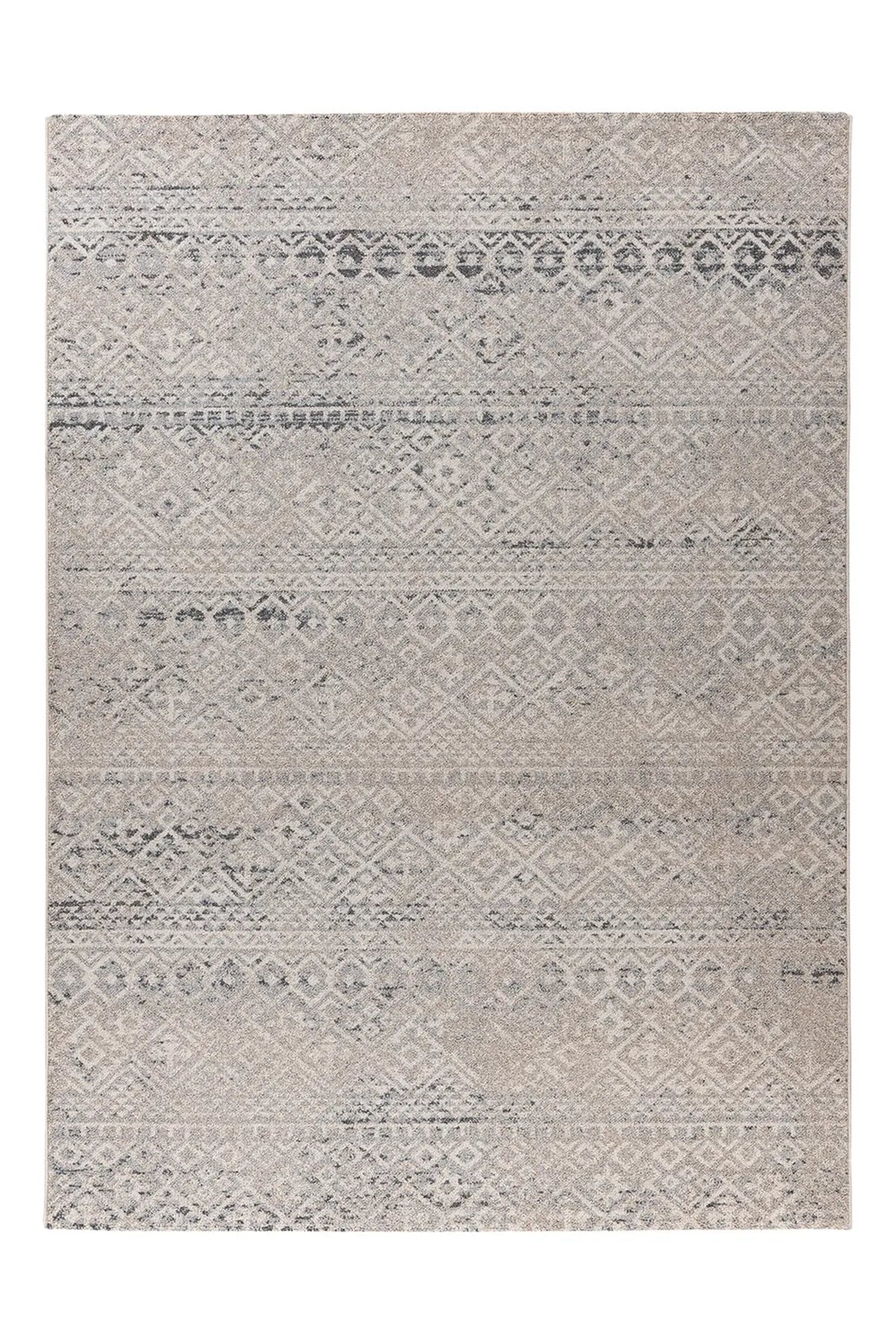 Bohemian Vloerkleed - Gene Etnisch Beige/Blauw