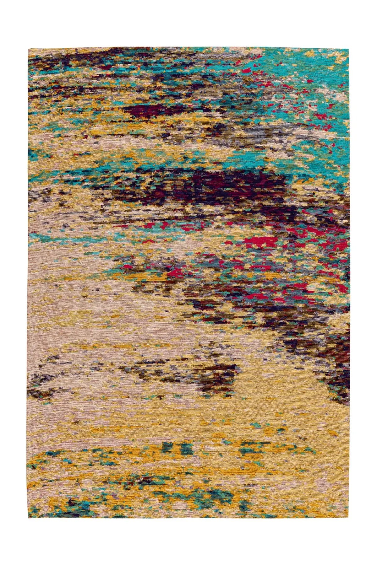 Laagpolig Vloerkleed - Primavera Abstract Multikleur