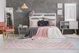Laagpolig Vloerkleed – Monroe Geometrisch Roze