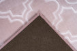 Laagpolig Vloerkleed – Monroe Geometrisch Roze