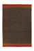 Wollen Vloerkleed - Twice Raster Bruin