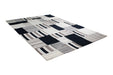 Wollen Vloerkleed – Radical Patchwork Grijs/Multi
