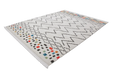 Berber Vloerkleed – Agadir Etnisch Wit / Multi
