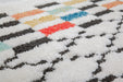 Berber Vloerkleed – Agadir Etnisch Wit / Multi
