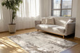 Vintage Vloerkleed - Amora Abstract Taupe