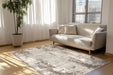 Vintage Vloerkleed – Amora Abstract Taupe