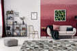 Leren Vloerkleed – Lavish Geometrisch Grijs