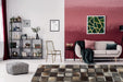 Leren Vloerkleed – Lavish Blokken Grijs