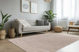 Hoogpolig Vloerkleed - Lotus Golven Beige