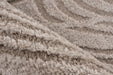 Hoogpolig Vloerkleed - Lotus Golven Beige