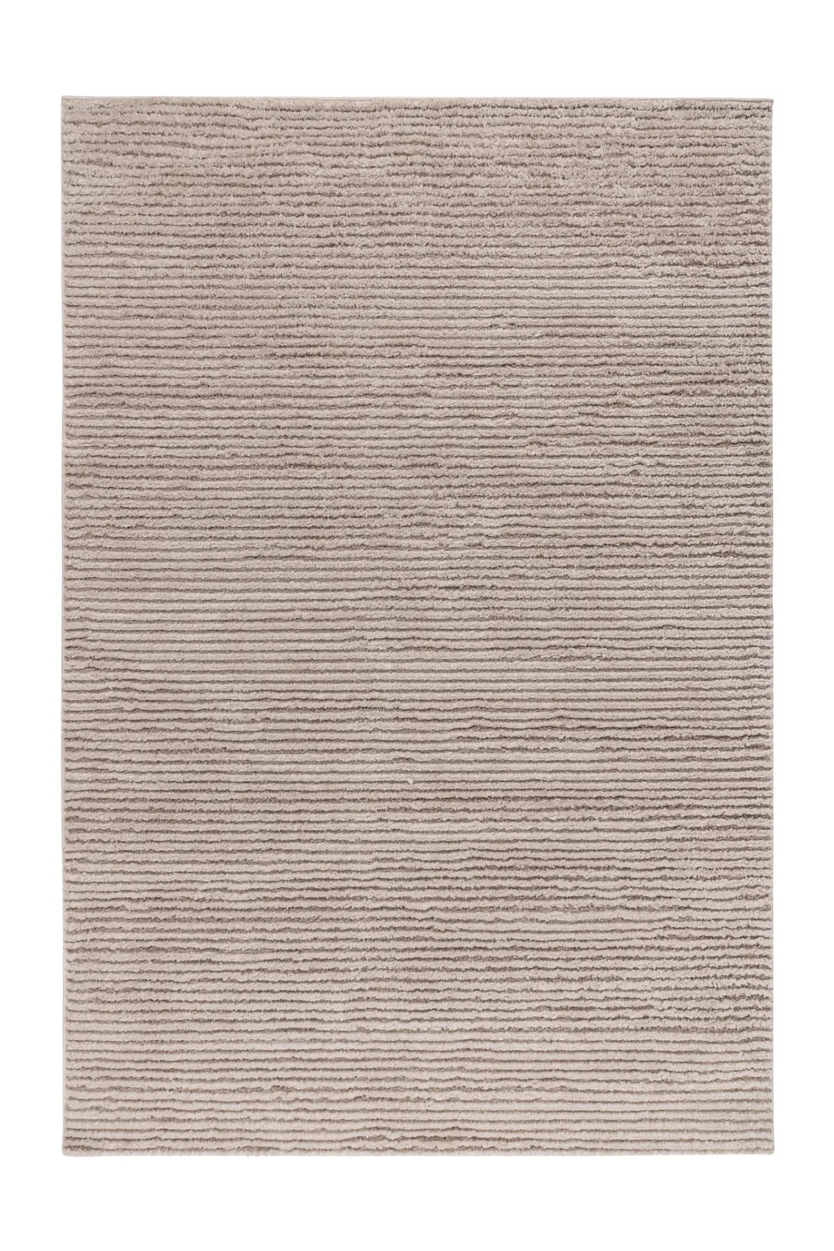 Hoogpolig Vloerkleed - Lotus Strepen Beige