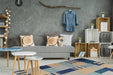Wollen Vloerkleed – Radical Patchwork Blauw/Multi