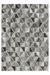 Leren Vloerkleed – Lavish Geometrisch Grijs