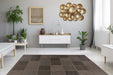 Buitenkleed – Splash Blokken Grijs/Bruin