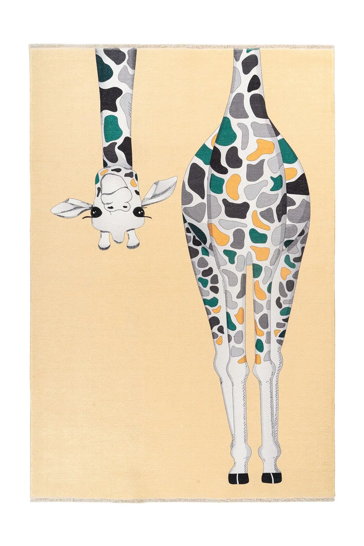 Kindervloerkleed – Joanna Giraffe Multikleur