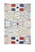 Wollen Vloerkleed – Empire Patchwork Crème / Multi