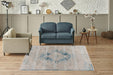 Vintage Vloerkleed – Milan Medaillon Blauw