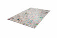 Leren Vloerkleed – Rocket Abstract Crème/Multi