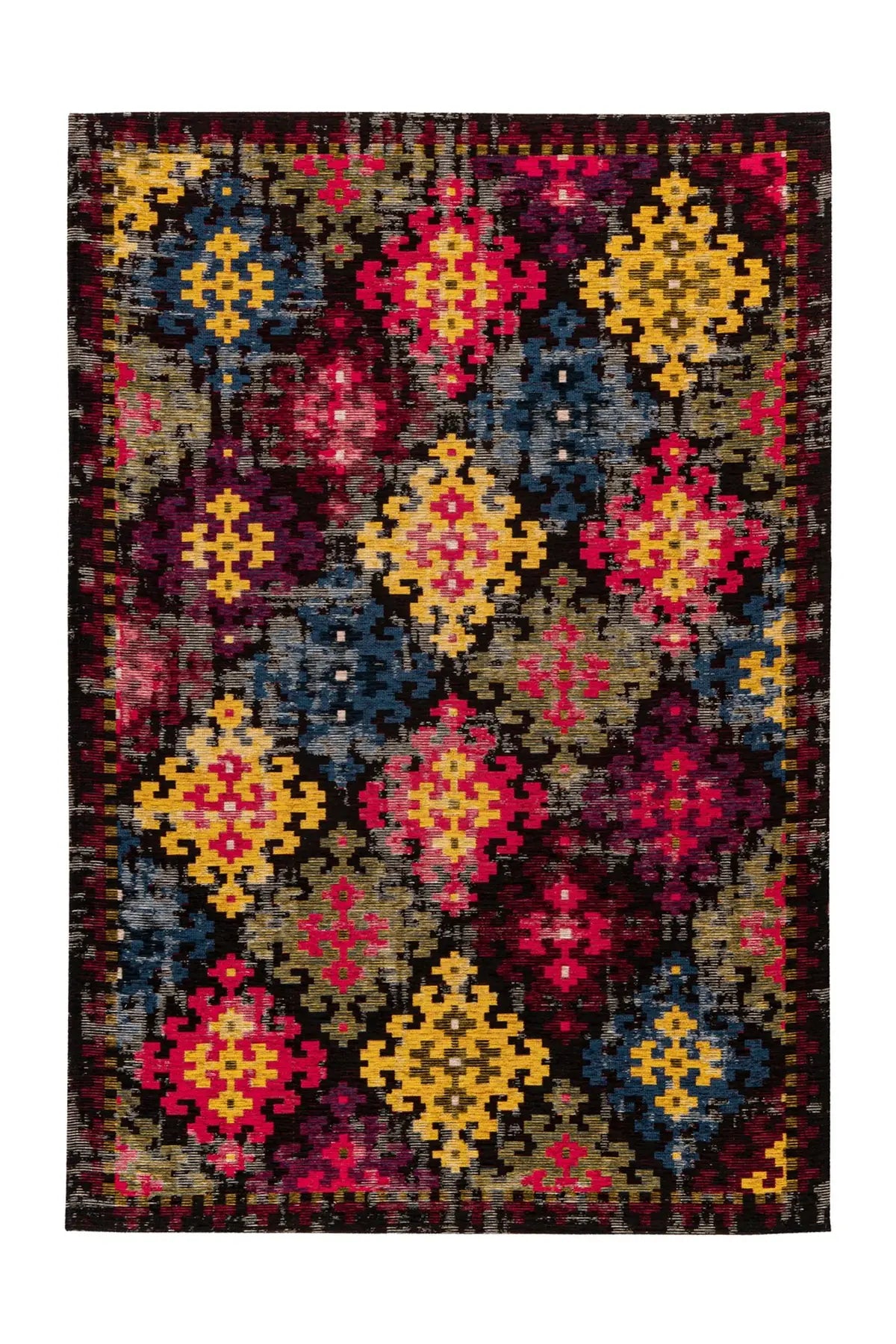 Retro Vloerkleed - Primavera Geometrisch Multikleur
