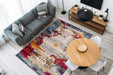 Vintage Vloerkleed – Anouk Medaillon Multi/Rood