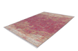 Laagpolig Vloerkleed – Antigua Bloemen Oranje/Rood