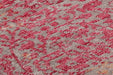Laagpolig Vloerkleed – Antigua Bloemen Oranje/Rood