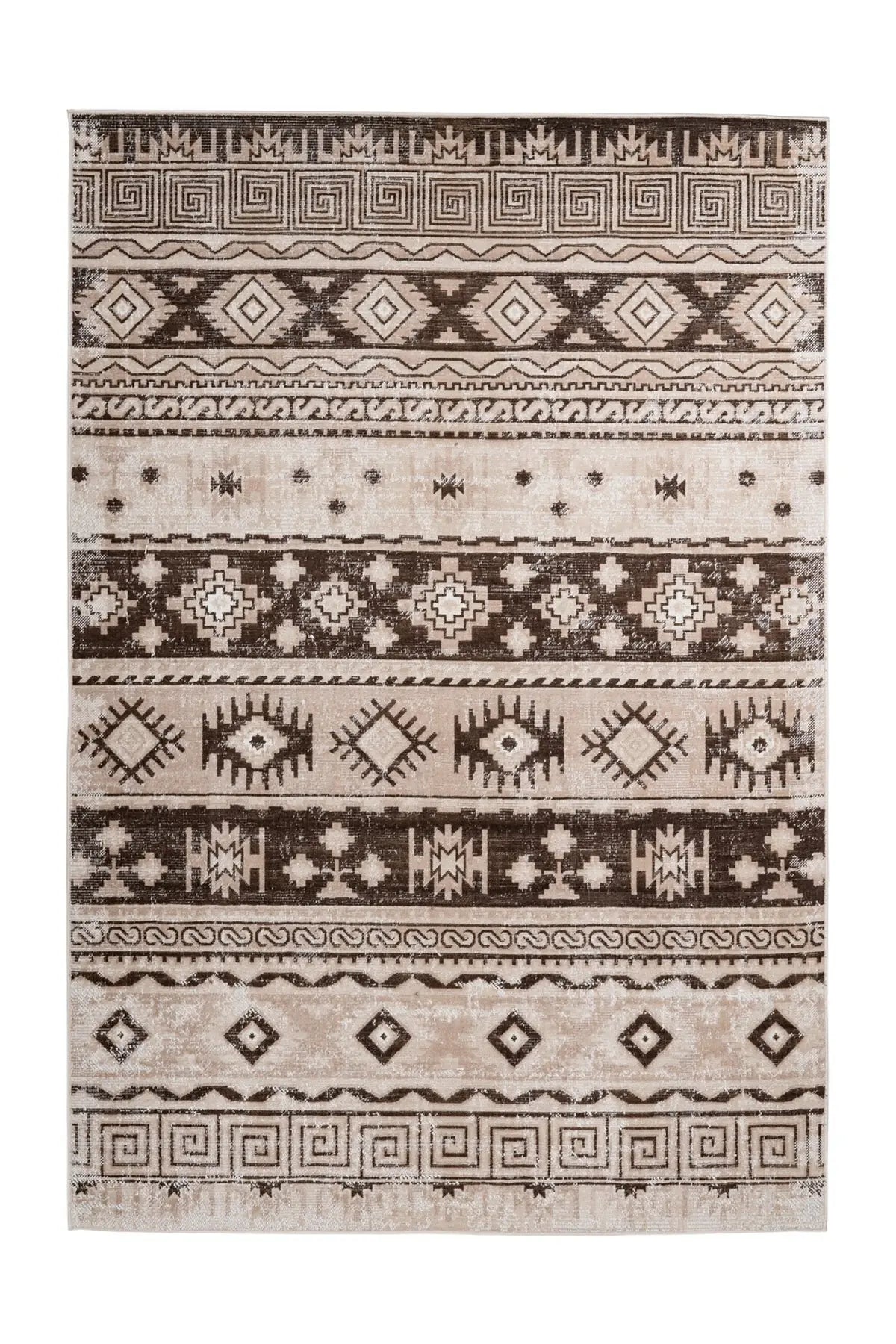 Bohemian Vloerkleed - Ariya Etnisch Taupe