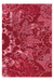 Wollen Vloerkleed – Satin Ornamenteel Rood