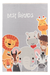 Kindervloerkleed – Joanna Dierenvrienden Multikleur