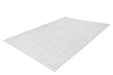 Wollen Vloerkleed – Prime Lijnen Wit / Grijs