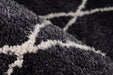 Berber Vloerkleed – Orlando Geometrisch Antraciet