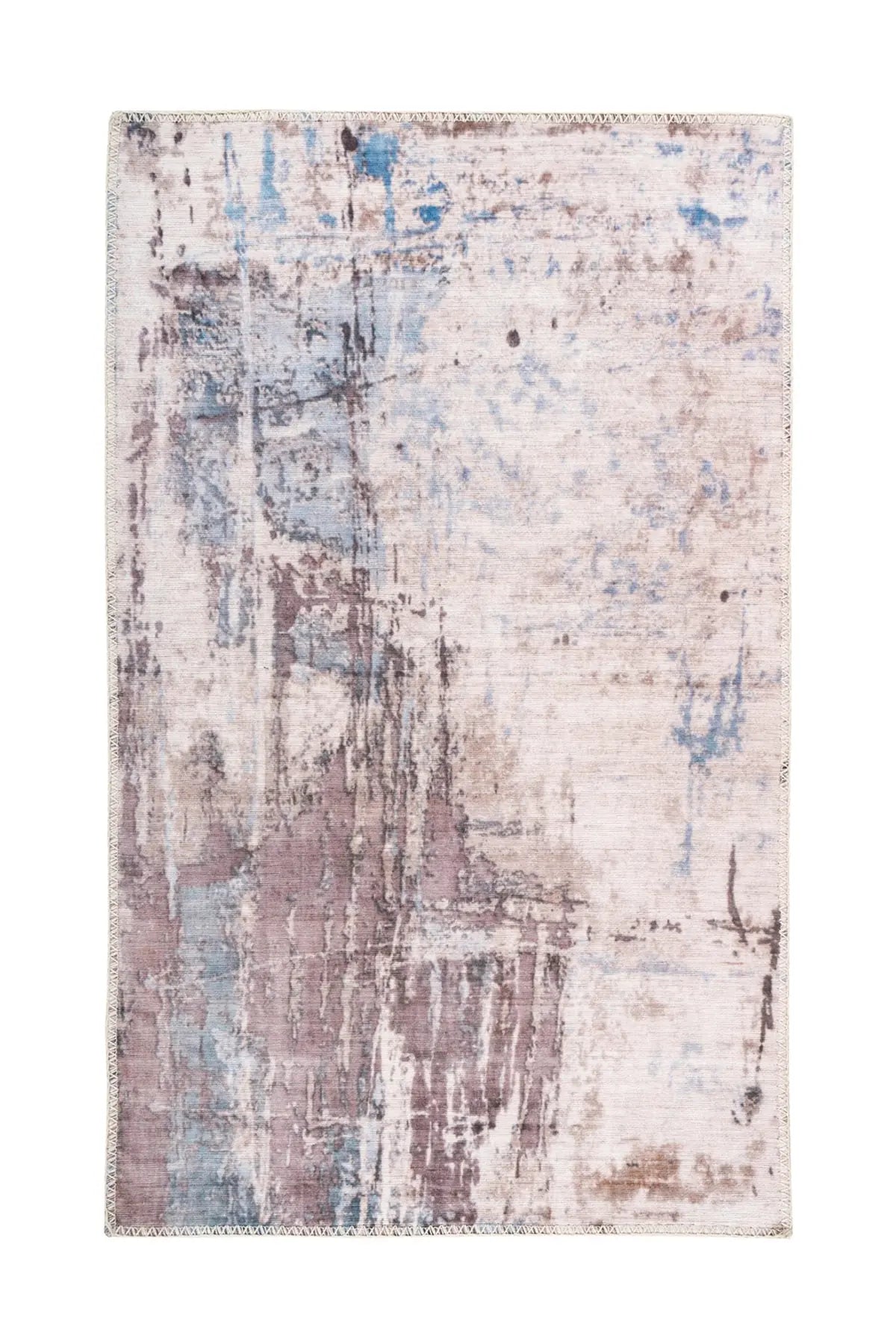 Design Vloerkleed - Peron Abstract Grijs/Taupe