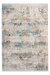 Vintage Vloerkleed – Anouk Abstract Taupe/Turquoise