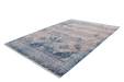 Laagpolig Vloerkleed – Antigua Verweerd Crème/Blauw