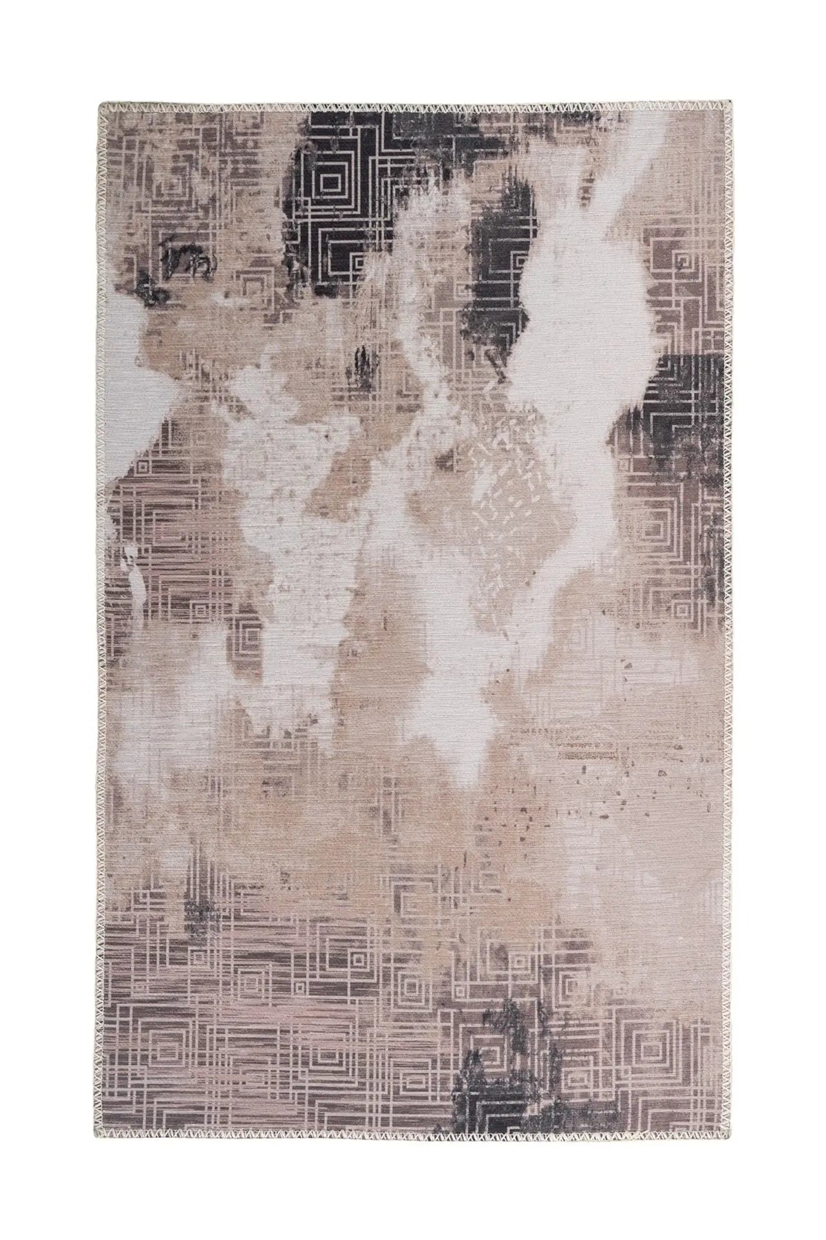 Design Vloerkleed - Prayer Abstract Crème