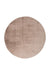 Rond Hoogpolig Vloerkleed - Paradise Taupe