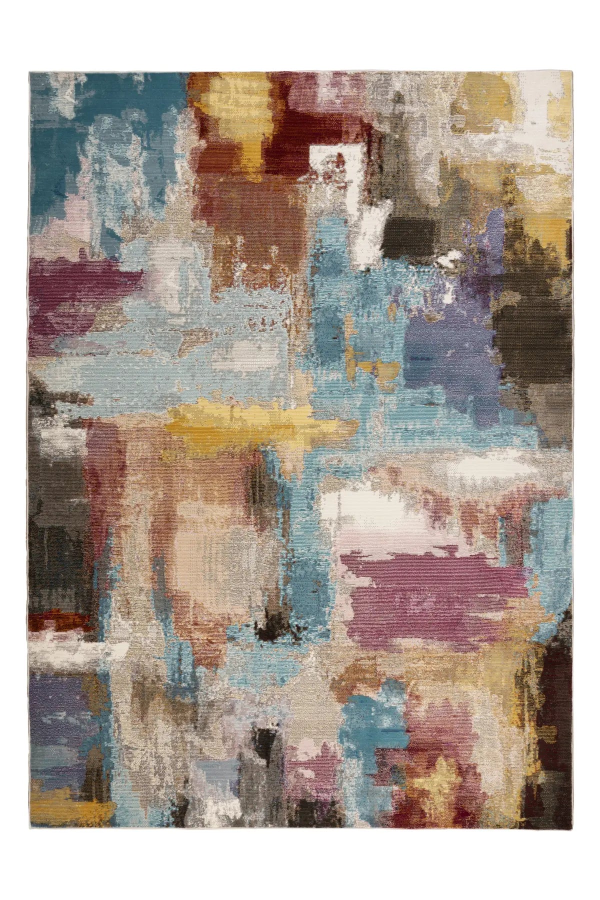Retro Vloerkleed - Picasso Abstract Multikleur