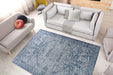 Design Vloerkleed – Prayer Ornamenteel Blauw